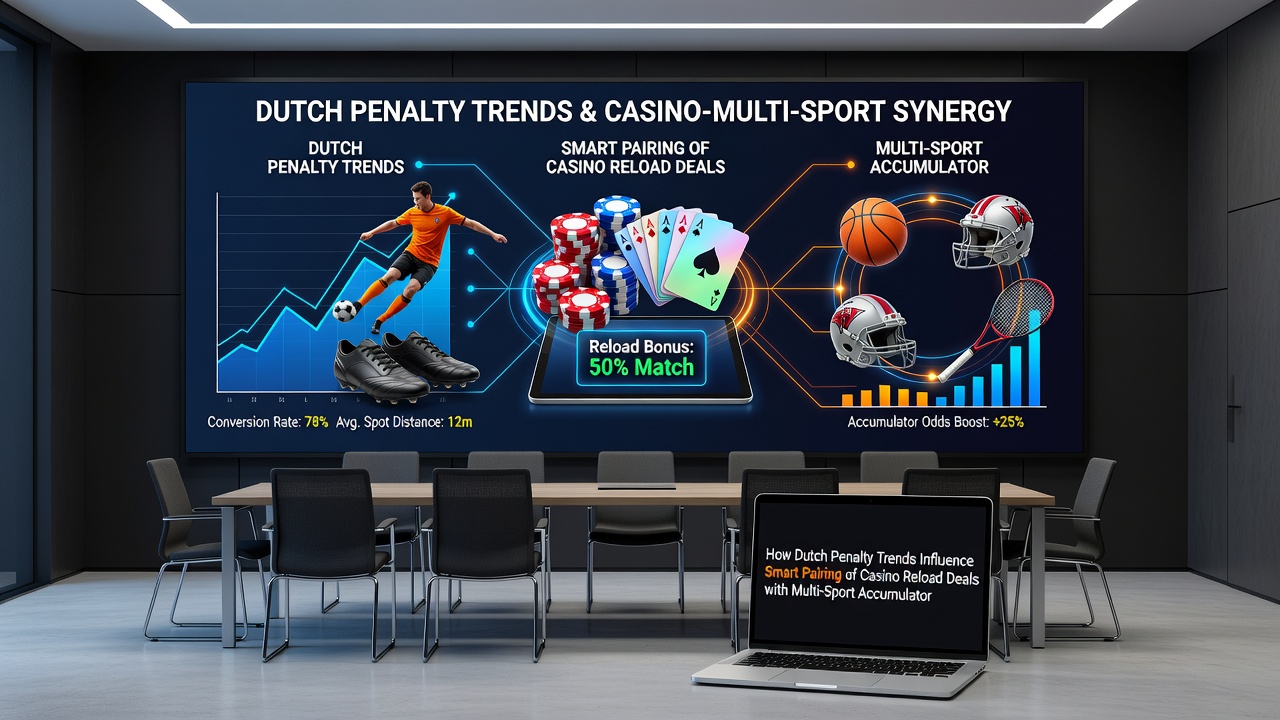 Grafiek die Nederlandse boetetrends koppelt aan slimme pairing van casino reloads met accumulators en each-way wagers