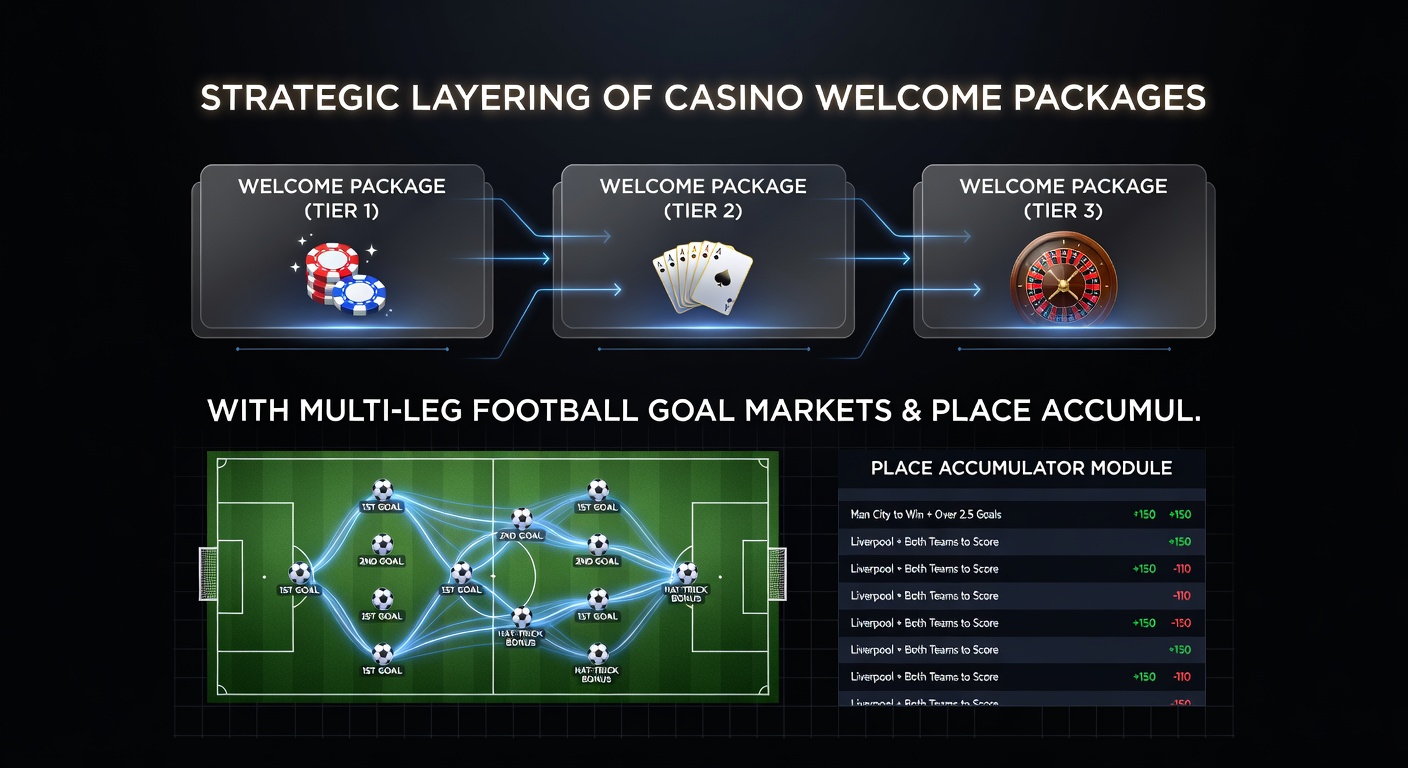 Grafische weergave van plaatsaccumulators in paardenraces gekoppeld aan casino bonussen