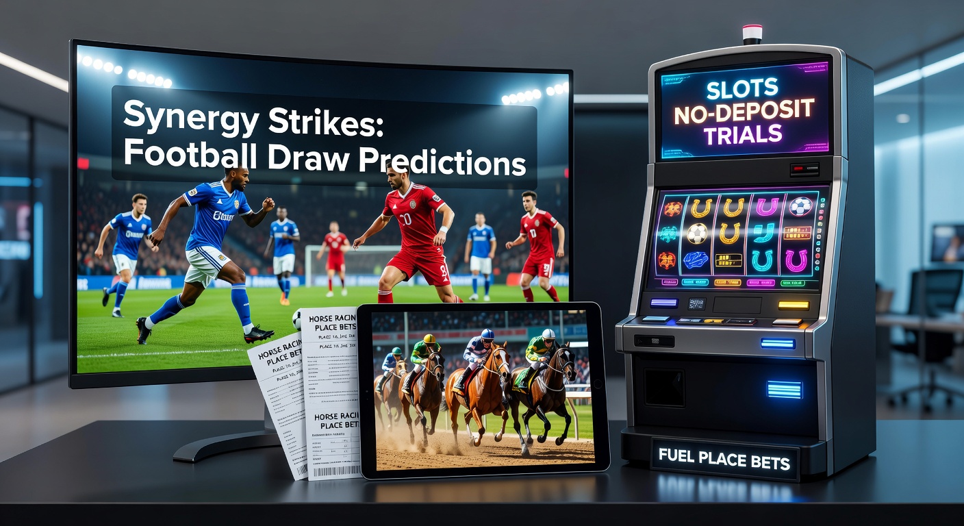 Grafiek met overlappende cirkels die voetbal, paardenraces en slots symboliseren, met pijlen die synergie tonen